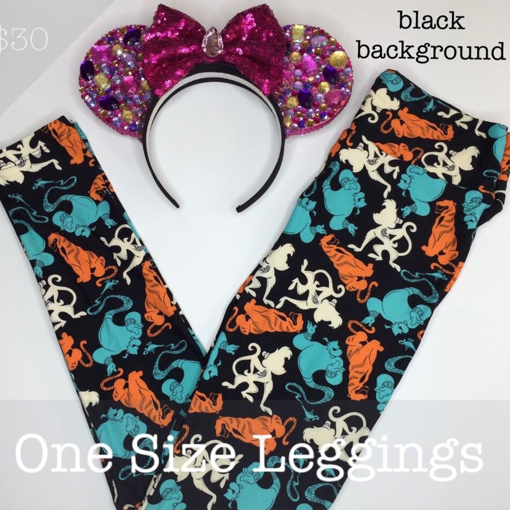 NWT Disney Aladdin Leggings LuLaRoe OS 1.0